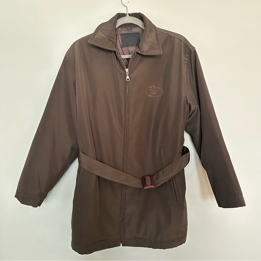 PRADA Chocolate Puffer Jacket